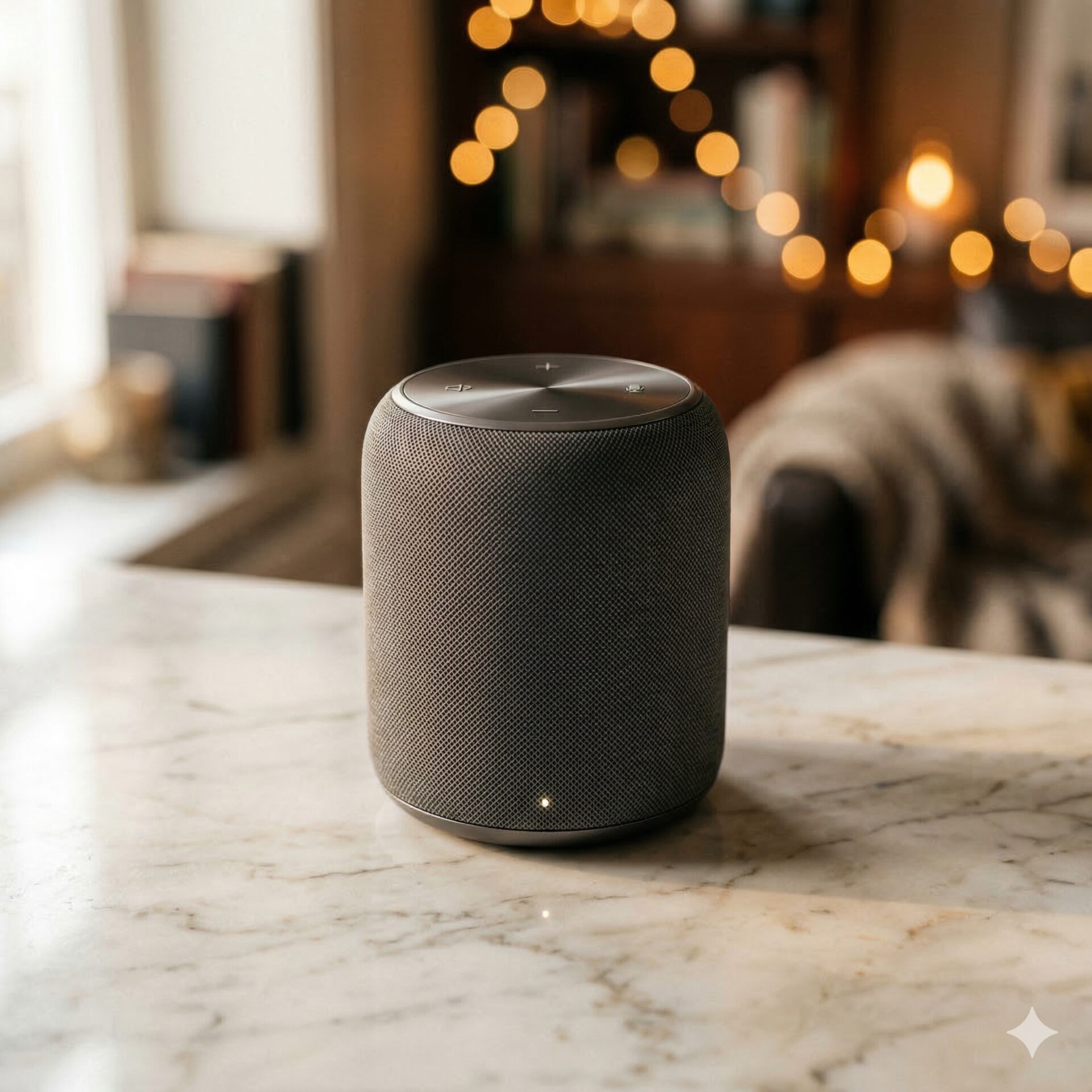 Smart speaker for voice search
